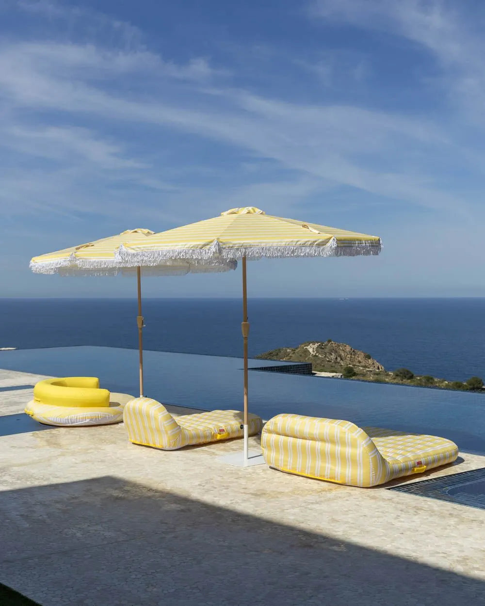 Sombrilla exterior amarilla - DORIA - Flamingueo