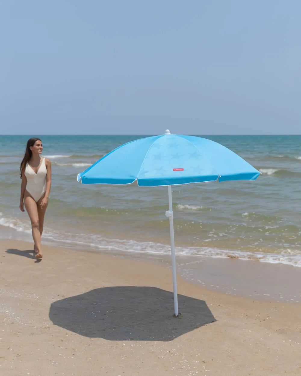 Ombrellone da esterno blu - CYNDI - Flamingueo