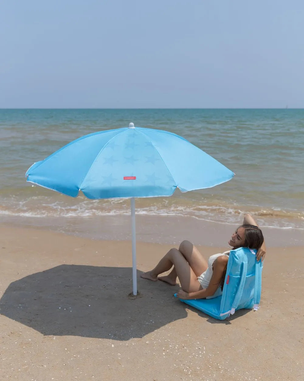 Ombrellone da esterno blu - CYNDI - Flamingueo