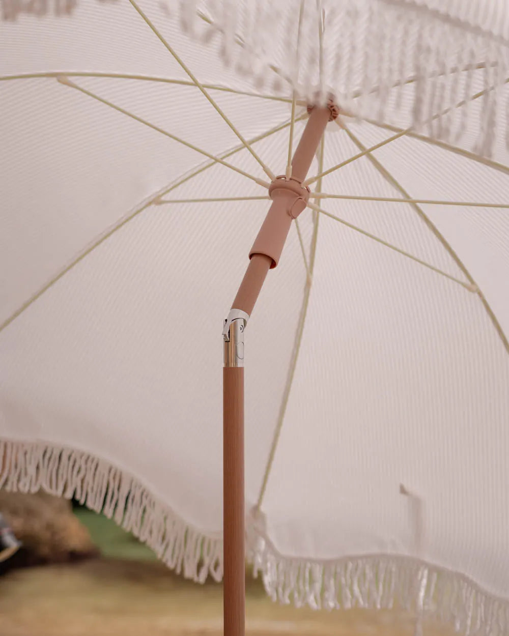 Sombrilla exterior beige - MARION - Flamingueo