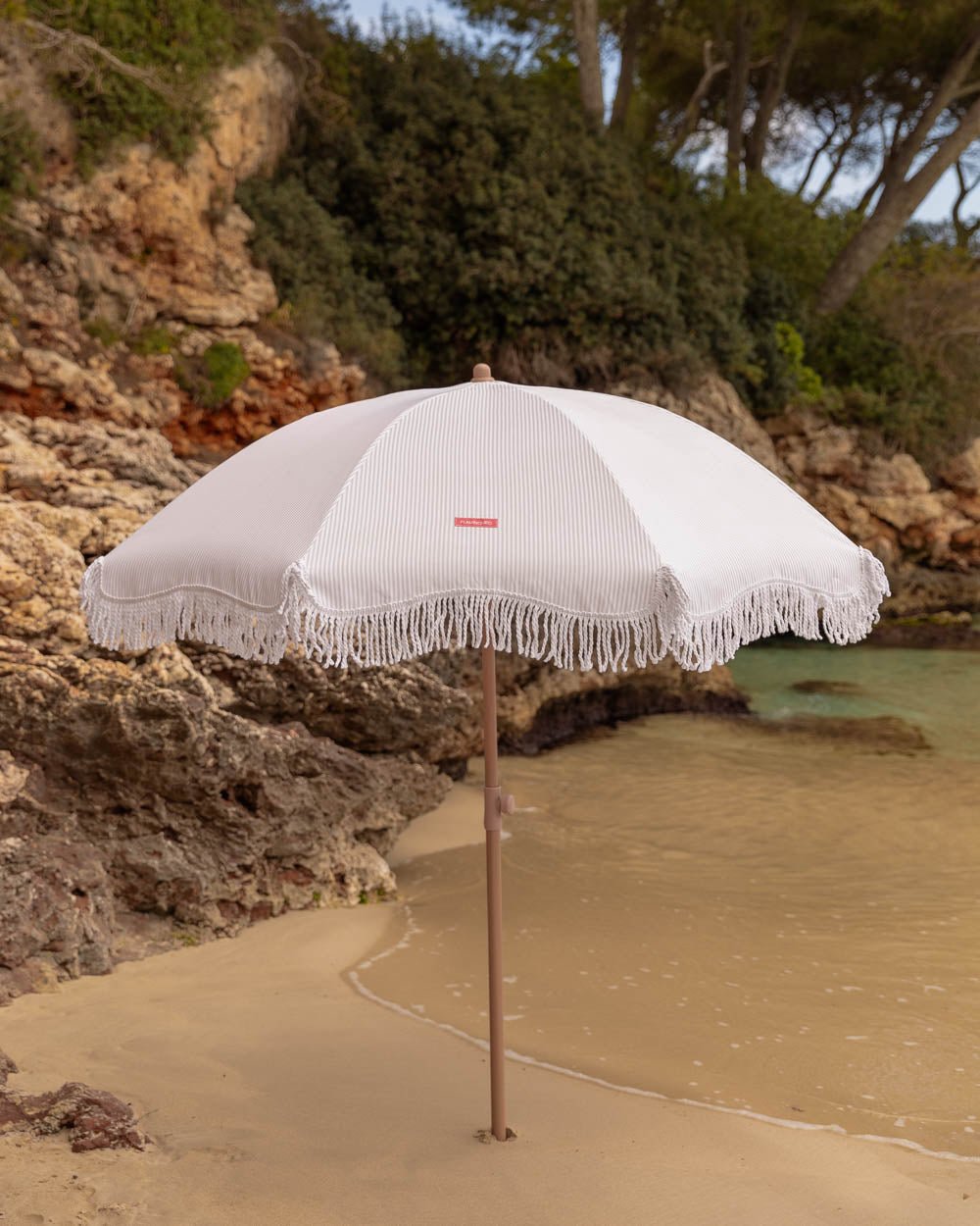 Sombrilla exterior beige - MARION - Flamingueo
