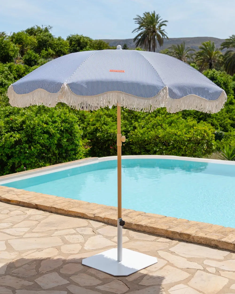 Sombrilla exterior rayas finas - CAPRI - Flamingueo