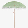 Green outdoor umbrella - CARAMEL