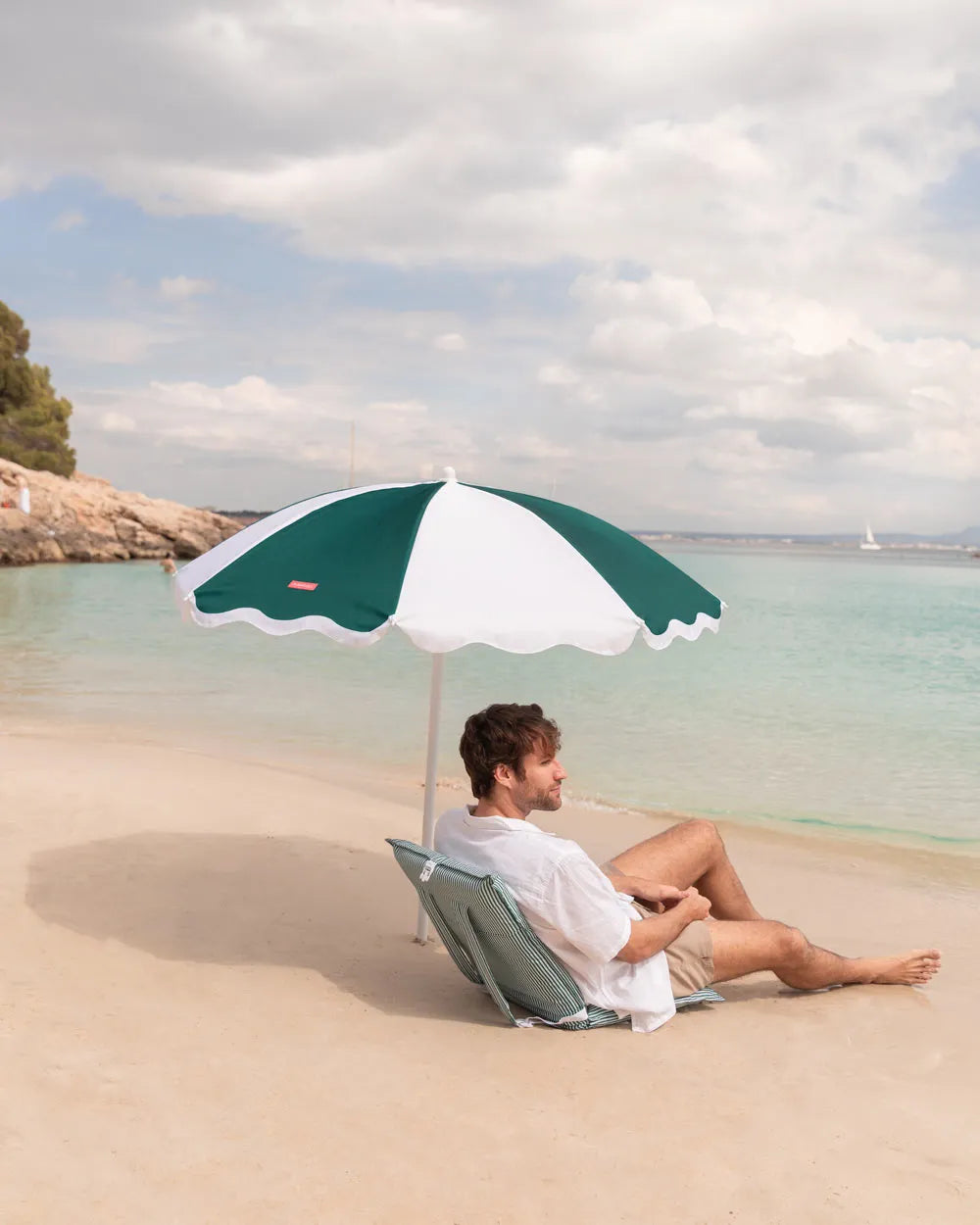 Sombrilla exterior verde - DANIA - Flamingueo