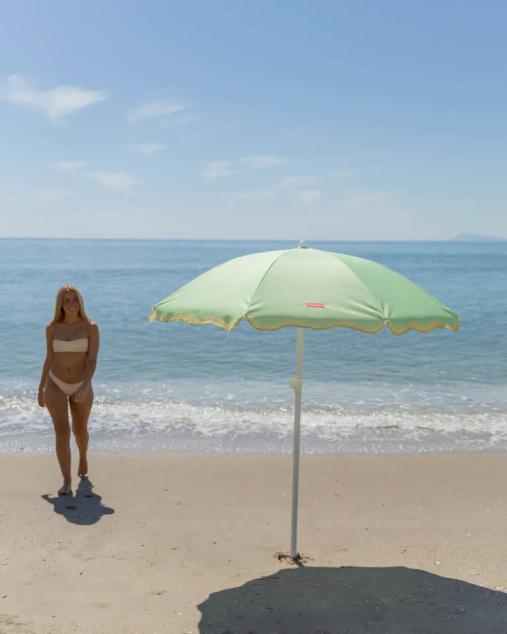 Sombrilla exterior verde - WANDER - Flamingueo