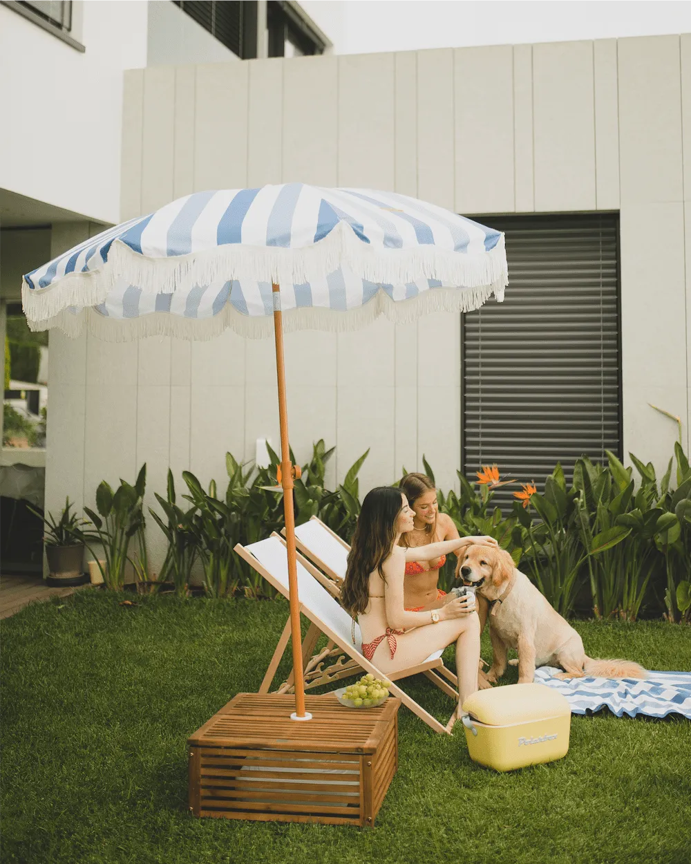 Ombrellone da spiaggia e terrazza - BRISBANE - Flamingueo