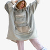 Sudadera Manta - HAGRID GRIS