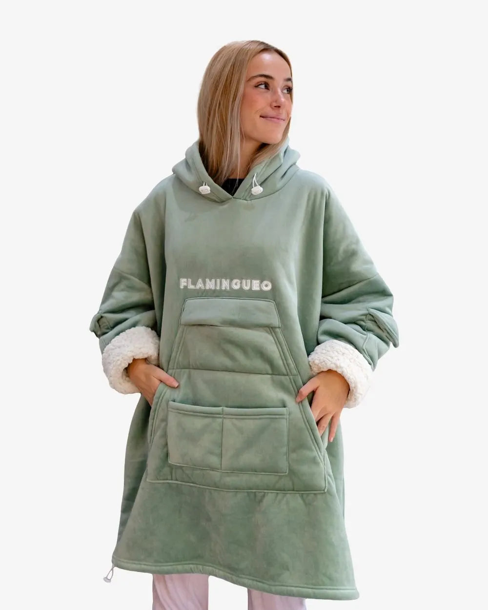 Sudadera Manta - HAGRID VERDE - Flamingueo