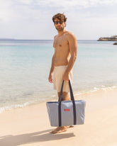 Tote bag azul marino - BRUNY - Flamingueo