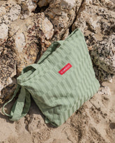 Tote bag verde - DEMI - Flamingueo