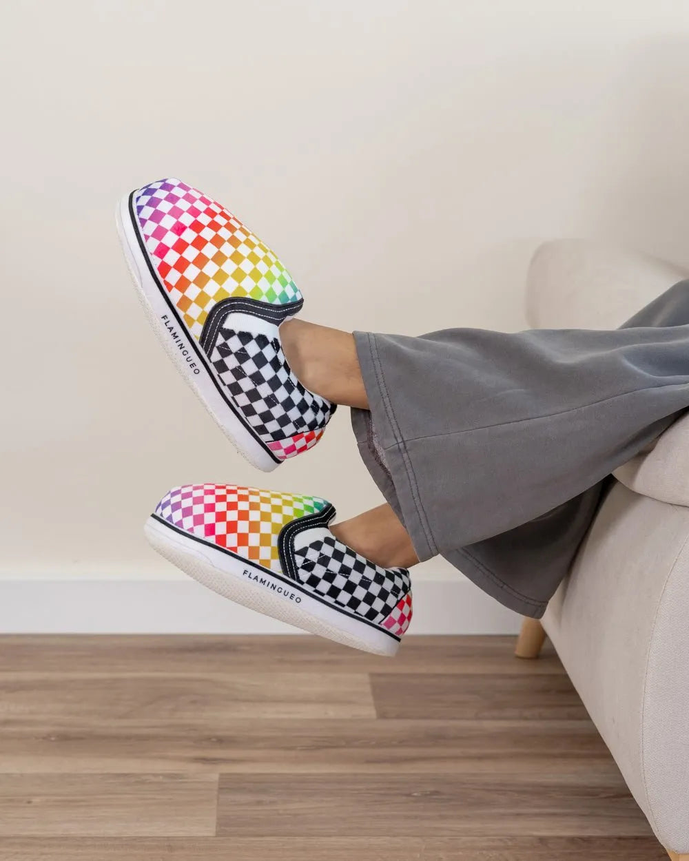 Zapatillas de andar por casa - JOY - Flamingueo