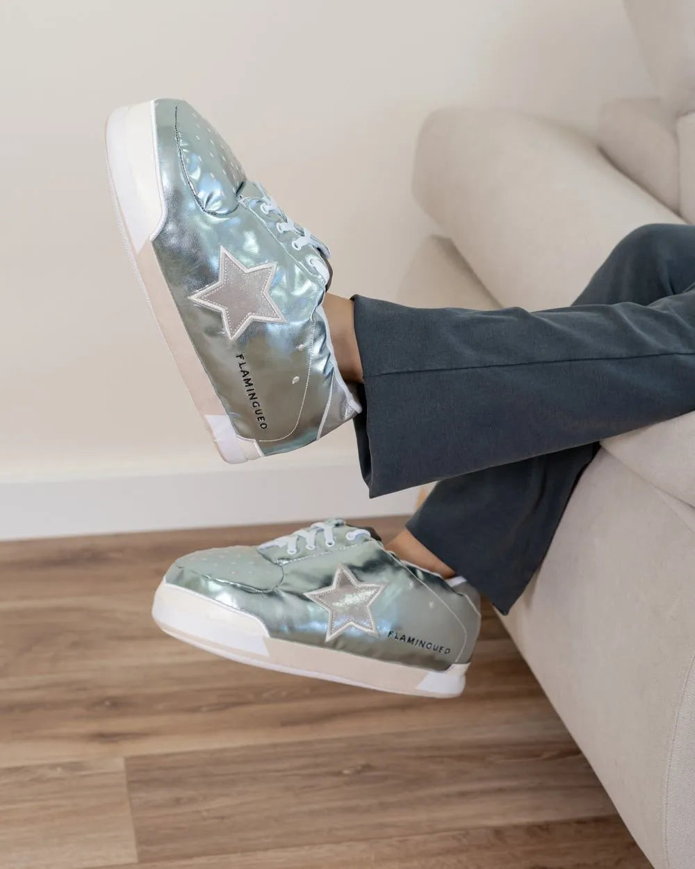 Zapatillas de andar por casa - WABI - Flamingueo