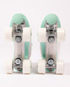 Patines 4 ruedas blancos con detalles verdes - MALIBU