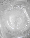BRILLI PLATA - Puff hinchable con purpurina plateada