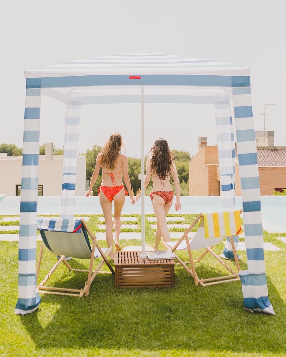 Carpa para playa rosa  Cabana BONDI – Flamingueo