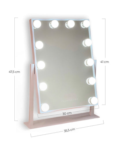 Espejo luces LED - KHLOE - Flamingueo