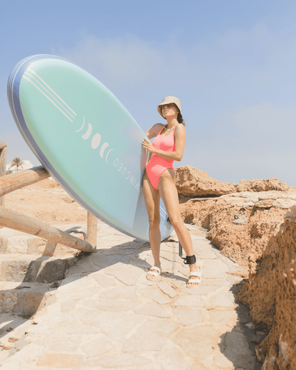 Paddle surf azul/verde degradado - MOON - Flamingueo