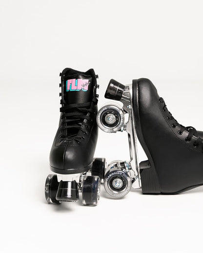 Patines 4 ruedas negros - VENICE - Flamingueo