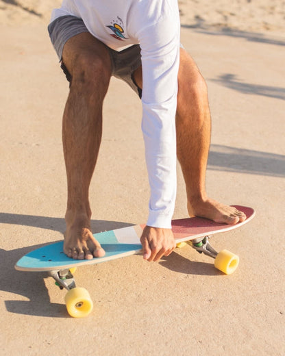 Tabla de Surfskate Lineas Multicolor - OSCAR - Flamingueo