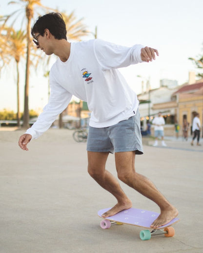 Tabla de Surfskate Margaritas - HAILEY - Flamingueo